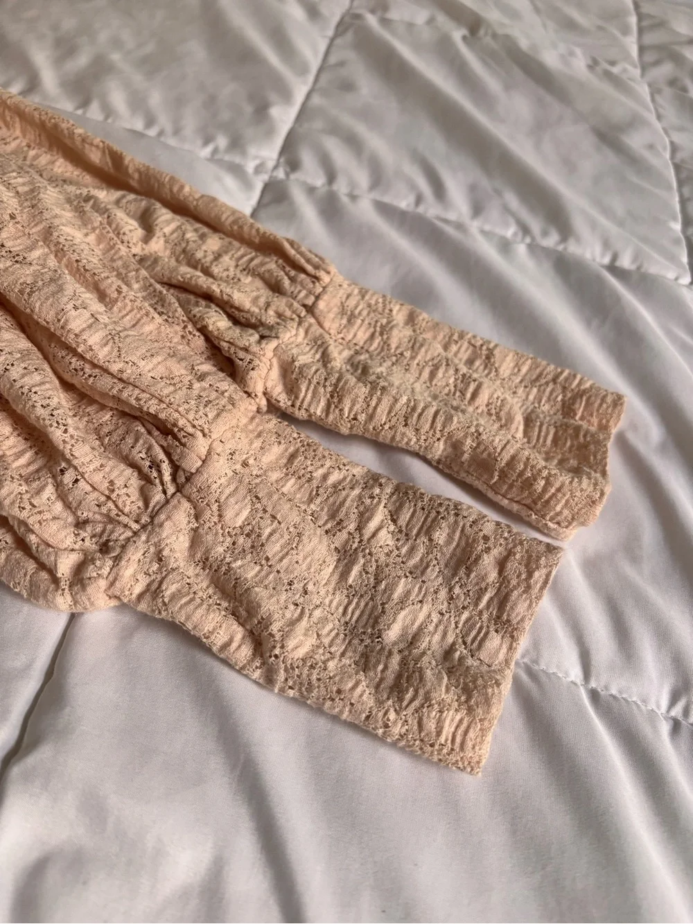 Free People delicate peach